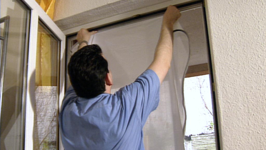 pollenschutz montieren